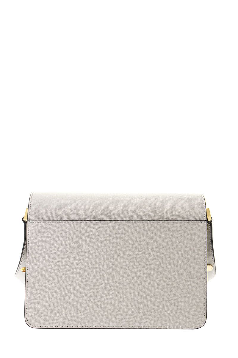 TRUNK BAG In Mono-Coloured Saffiano Calfskin - VOGUERINI