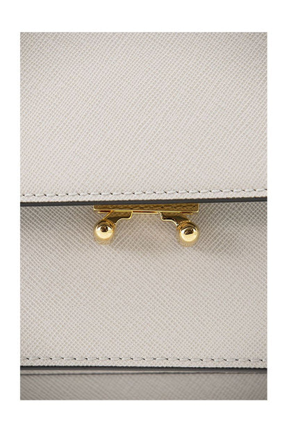 TRUNK BAG In Mono-Coloured Saffiano Calfskin - VOGUERINI