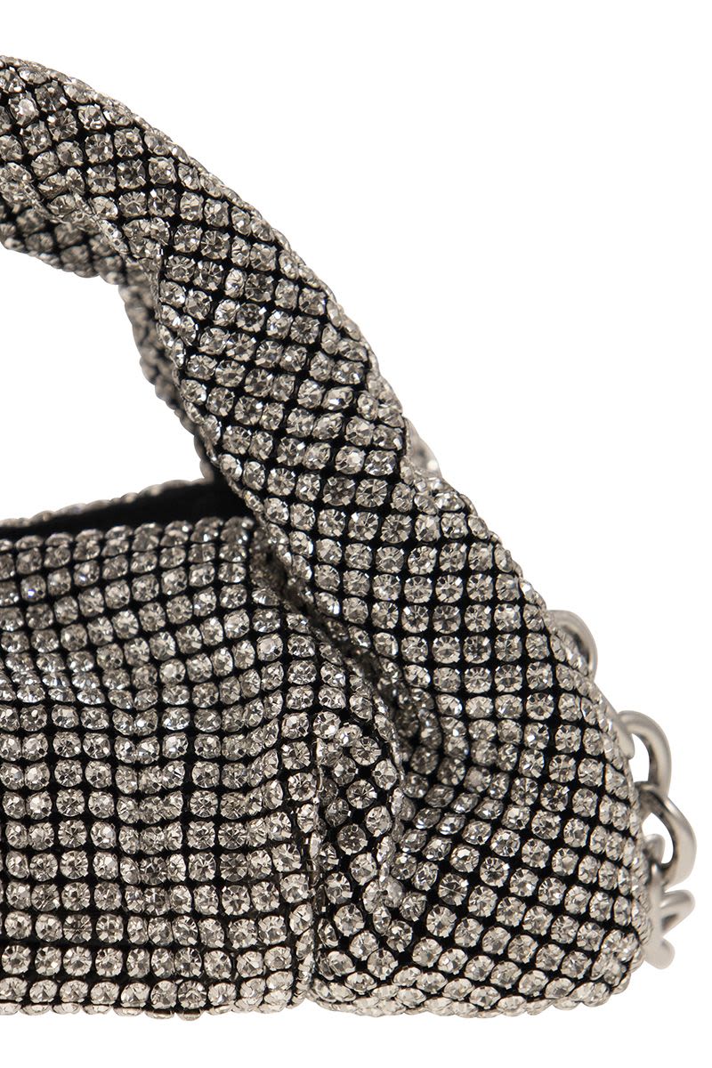 THE MODA SHINE MINI - Hand bag with crystals - VOGUERINI