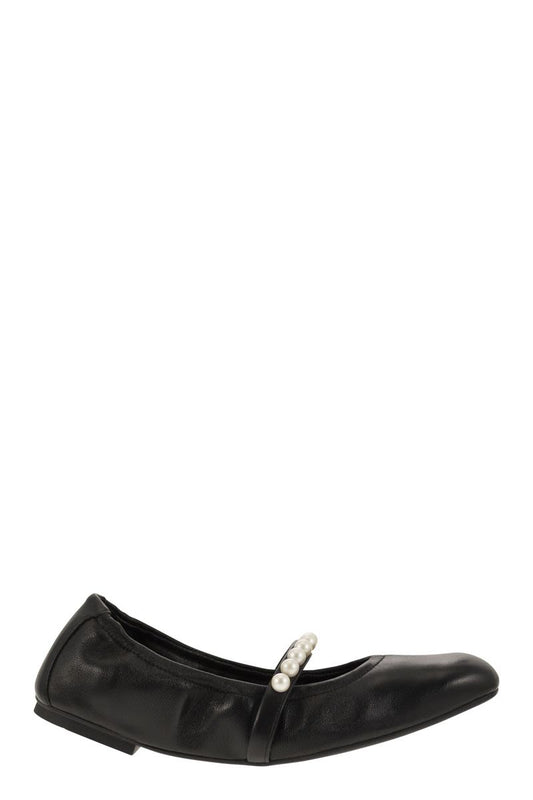 GOLDIE BALLET FLAT BLACK