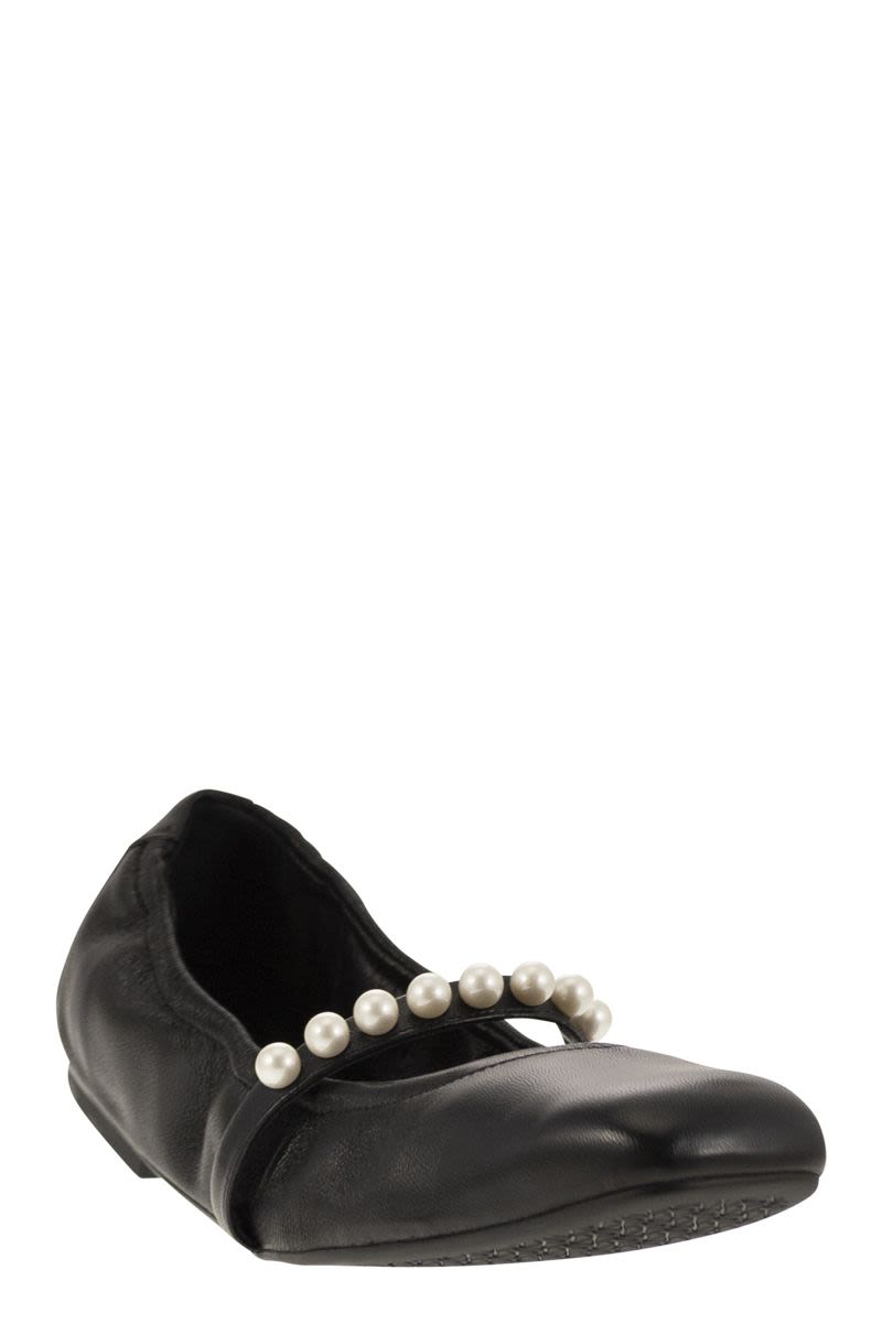 GOLDIE BALLET FLAT BLACK