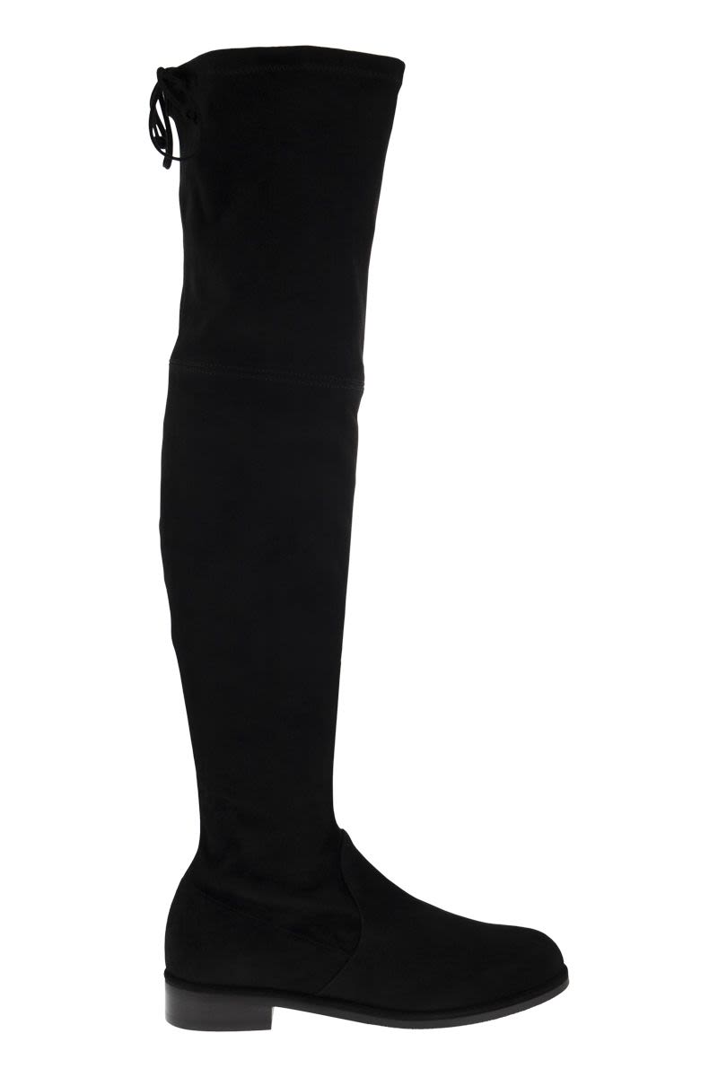 LOWLAND BOLD - Suede boot above the knee - VOGUERINI