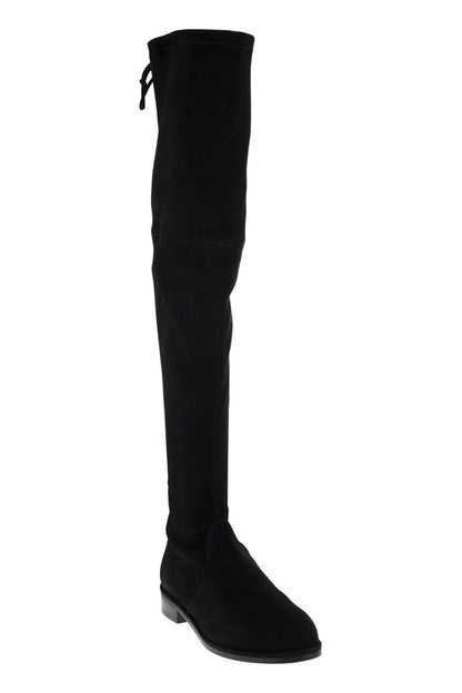 LOWLAND BOLD - Suede boot above the knee - VOGUERINI