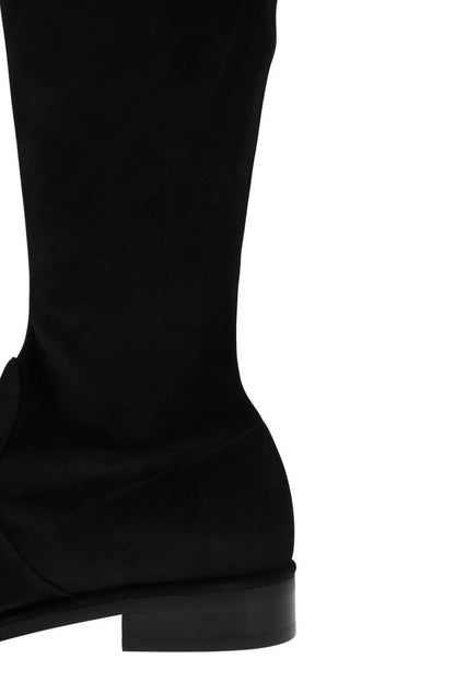 LOWLAND BOLD - Suede boot above the knee - VOGUERINI