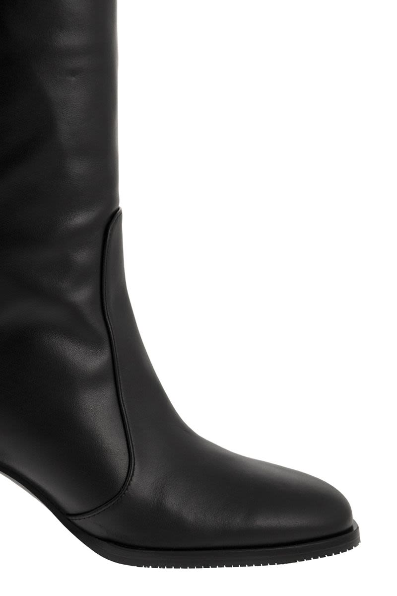 NOLA - Leather boot - VOGUERINI