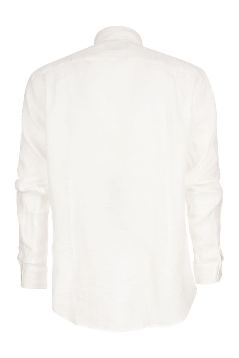 Classic Bd Linen Shirt - VOGUERINI