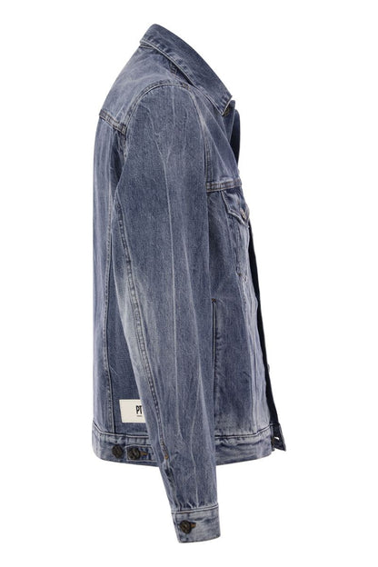 Denim jacket with patch pockets - VOGUERINI