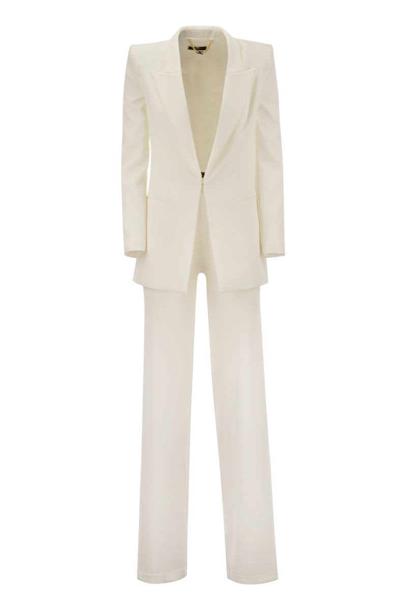 Crepe jacket and trousers suit - VOGUERINI