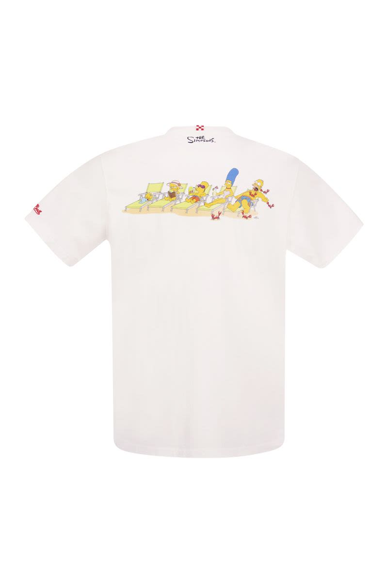 Cotton T-shirt with SIMPSON print - VOGUERINI