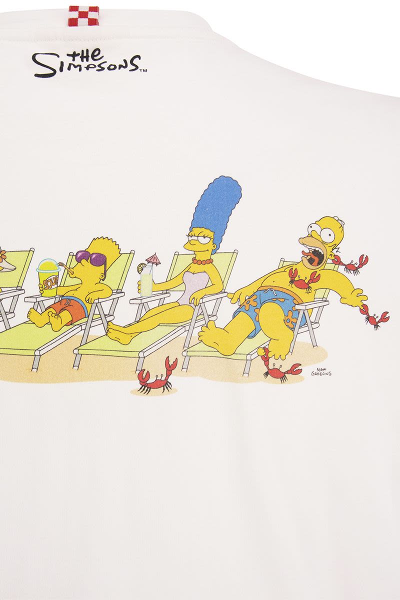 Cotton T-shirt with SIMPSON print - VOGUERINI