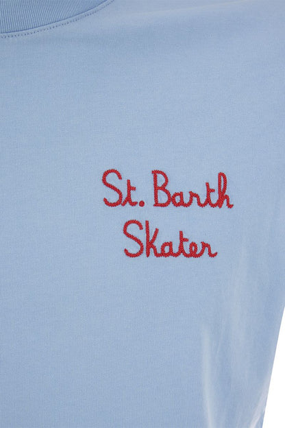 Cotton T-shirt with BARTH SKATER print - VOGUERINI