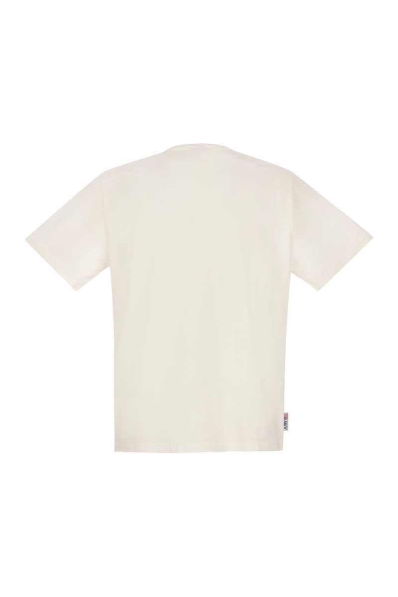 ICONIC - Cotton crew-neck T-shirt - VOGUERINI