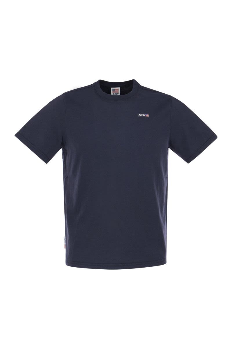 T-shirt with logo patch - VOGUERINI