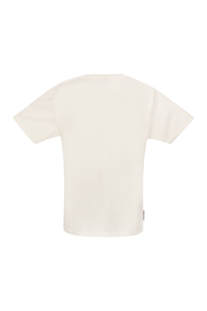 ICONIC - Cotton crew-neck T-shirt - VOGUERINI