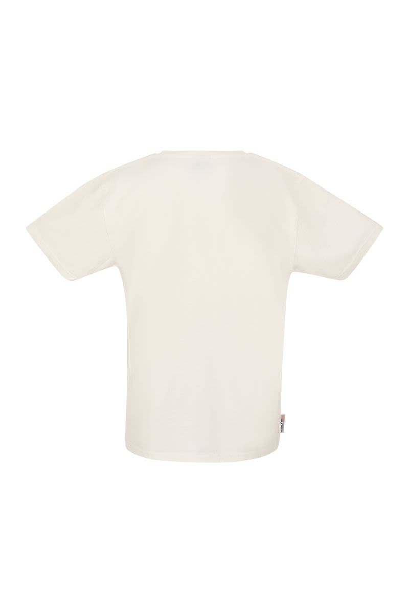 ICONIC - Cotton crew-neck T-shirt - VOGUERINI