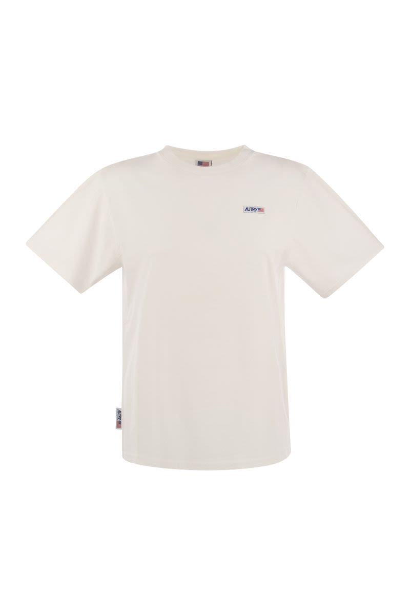 Crew-neck cotton T-shirt - VOGUERINI