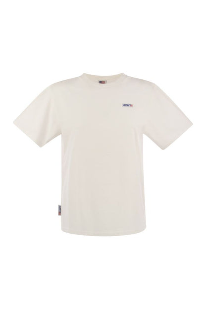 Crew-neck cotton T-shirt - VOGUERINI