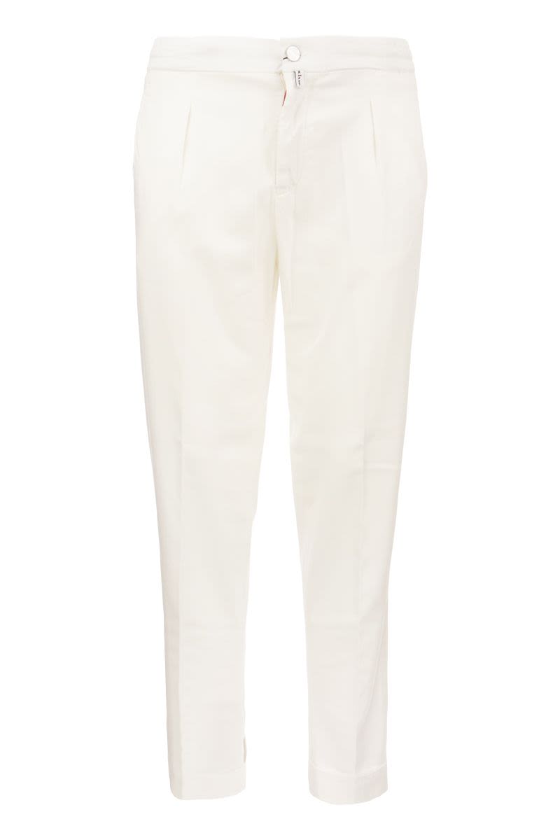 Trousers with darts - VOGUERINI