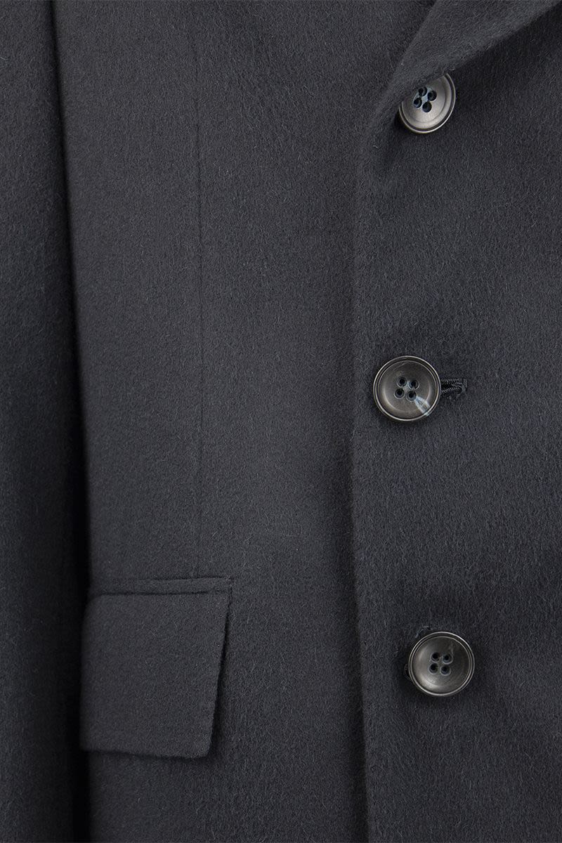 Double-breasted Cashmere Coat - VOGUERINI