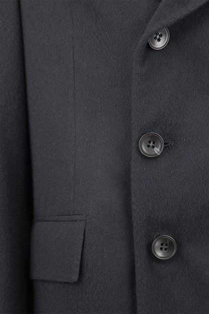 Double-breasted Cashmere Coat - VOGUERINI