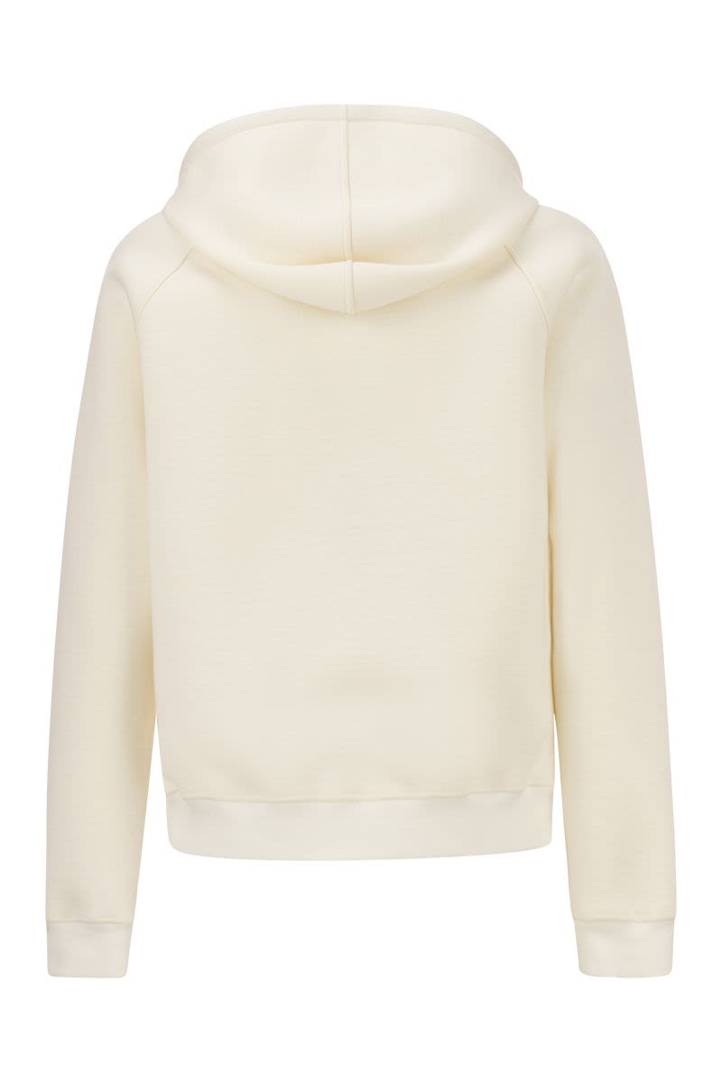 Viscose hoodie - VOGUERINI