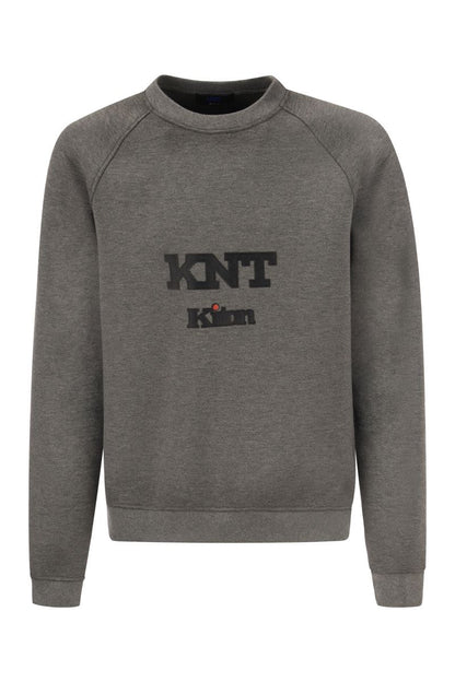 Viscose crew-neck sweatshirt - VOGUERINI