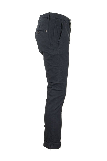 GAUBERT - Slim-fit gabardine trousers - VOGUERINI