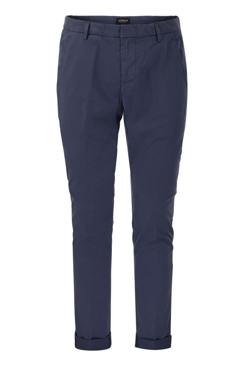 GAUBERT - Slim-fit gabardine trousers