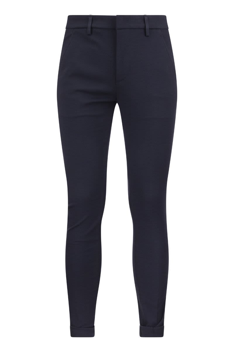 GAUBERT - Slim-fit jersey trousers - VOGUERINI