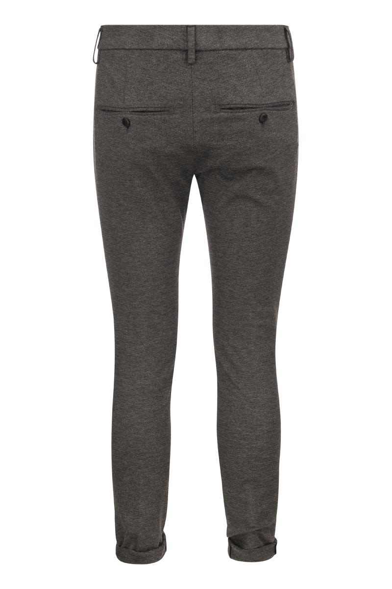 GAUBERT - Slim-fit jersey trousers - VOGUERINI