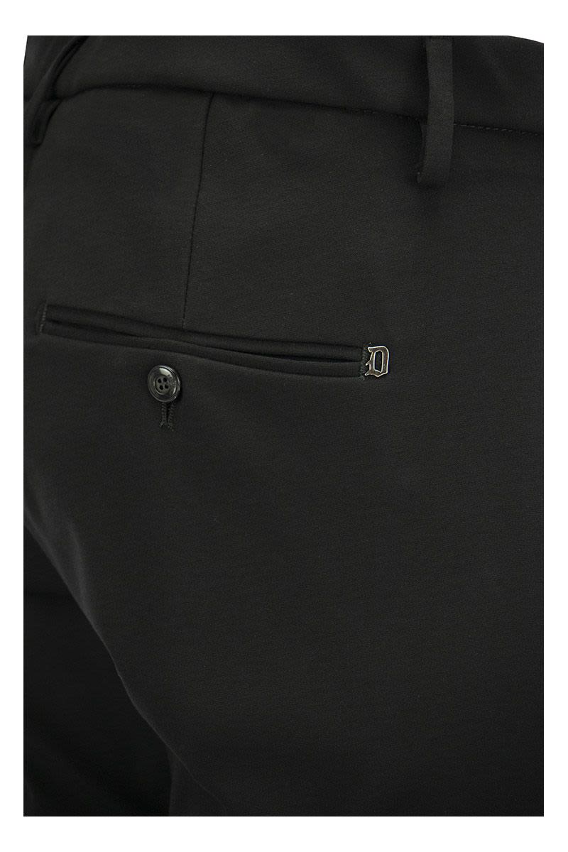 GAUBERT - Slim-fit jersey trousers - VOGUERINI