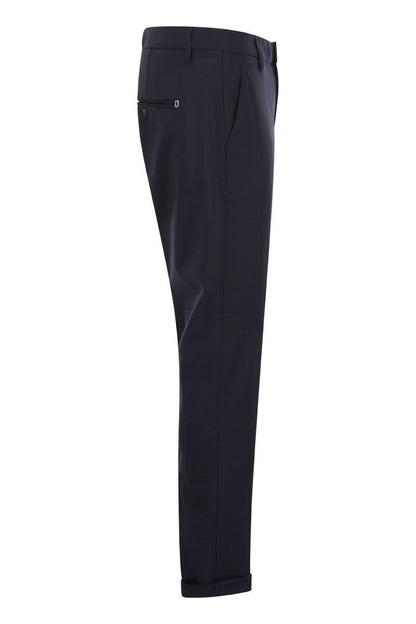 GAUBERT - Wool-blend trousers - VOGUERINI