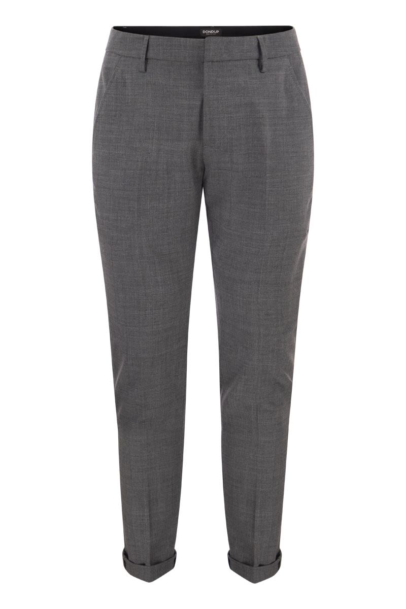 GAUBERT - Wool-blend trousers - VOGUERINI