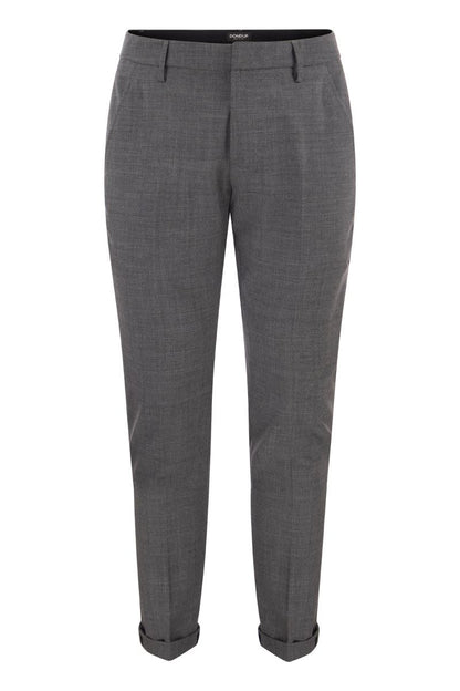 GAUBERT - Wool-blend trousers - VOGUERINI