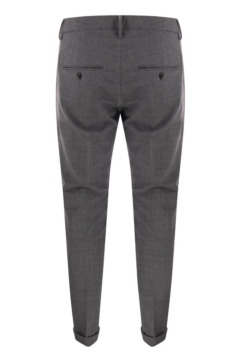 GAUBERT - Wool-blend trousers - VOGUERINI