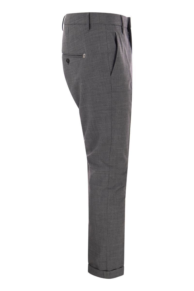 GAUBERT - Wool-blend trousers - VOGUERINI