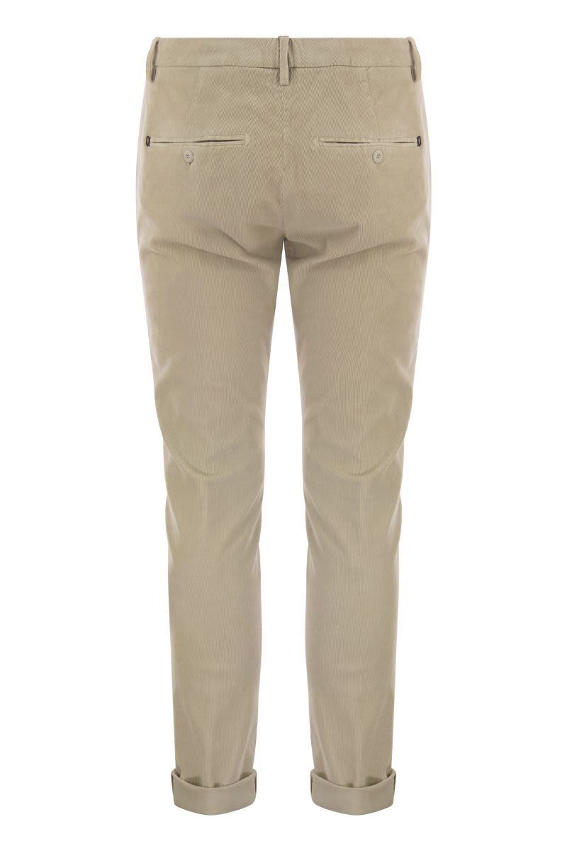 GAUBERT - Slim milleraies trousers - VOGUERINI