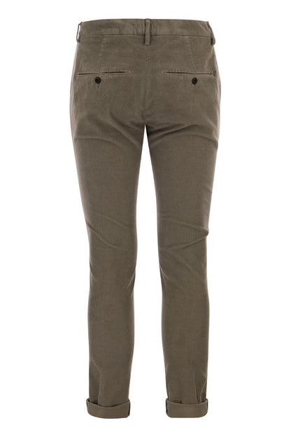 GAUBERT - Slim milleraies trousers - VOGUERINI