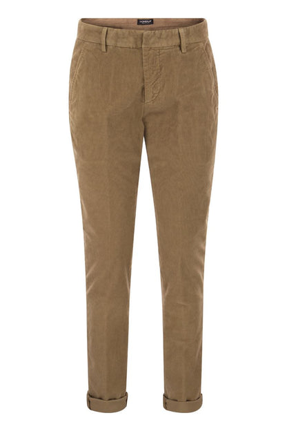 GAUBERT - Slim milleraies trousers - VOGUERINI