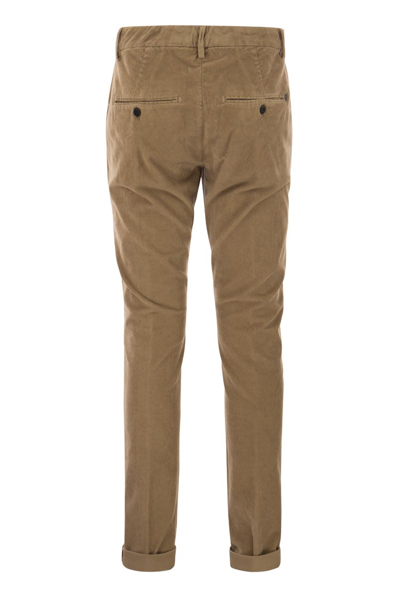 GAUBERT - Slim milleraies trousers - VOGUERINI