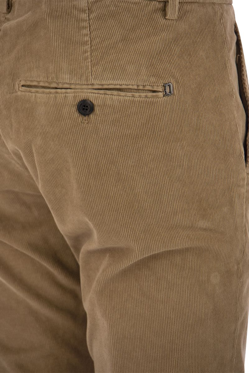 GAUBERT - Slim milleraies trousers - VOGUERINI