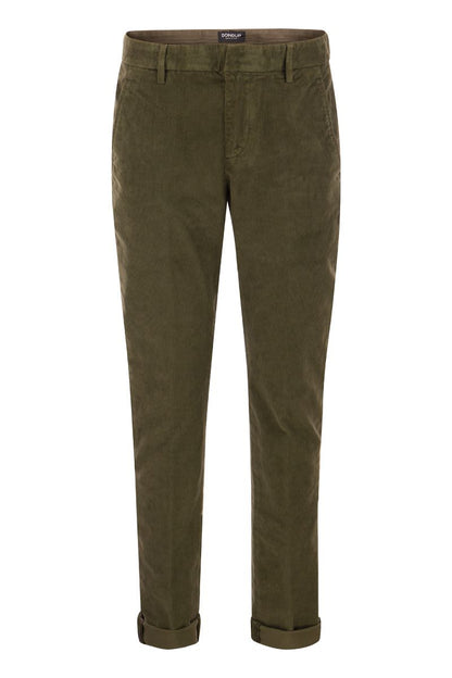 GAUBERT - Slim milleraies trousers - VOGUERINI