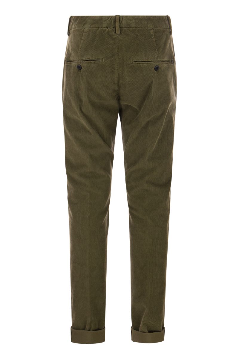 GAUBERT - Slim milleraies trousers - VOGUERINI