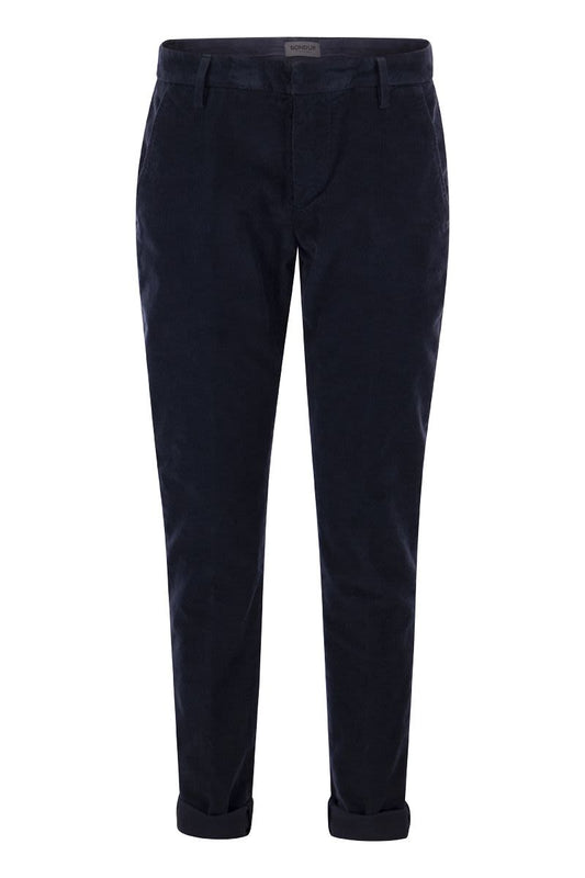 GAUBERT - Slim milleraies trousers - VOGUERINI