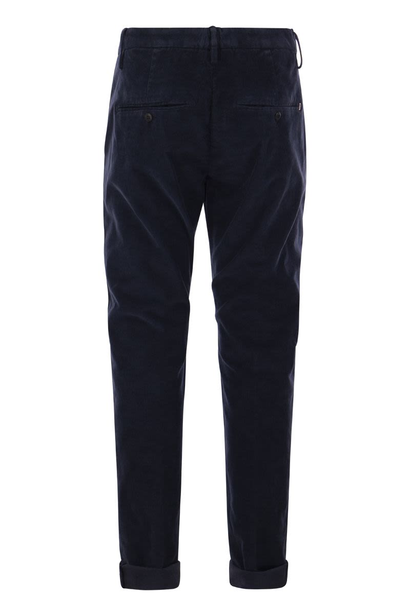 GAUBERT - Slim milleraies trousers - VOGUERINI