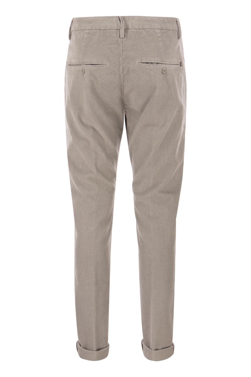 GAUBERT - Slim milleraies trousers - VOGUERINI