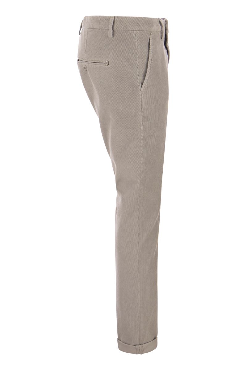 GAUBERT - Slim milleraies trousers - VOGUERINI