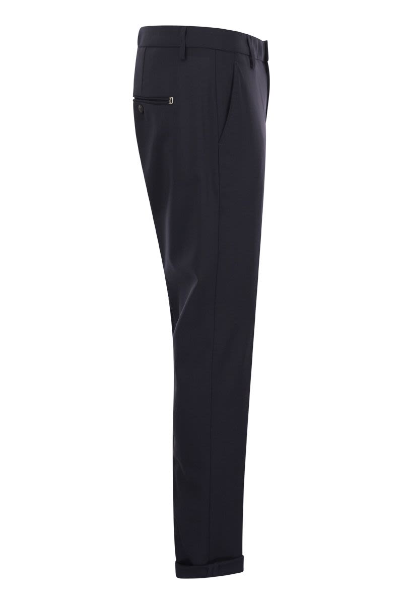 GAUBERT - Fresh wool trousers - VOGUERINI