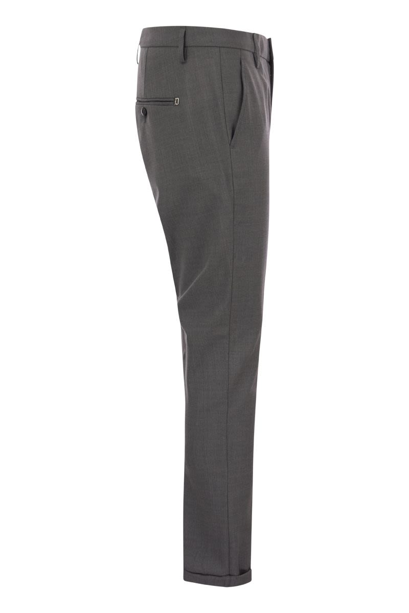 GAUBERT - Fresh wool trousers