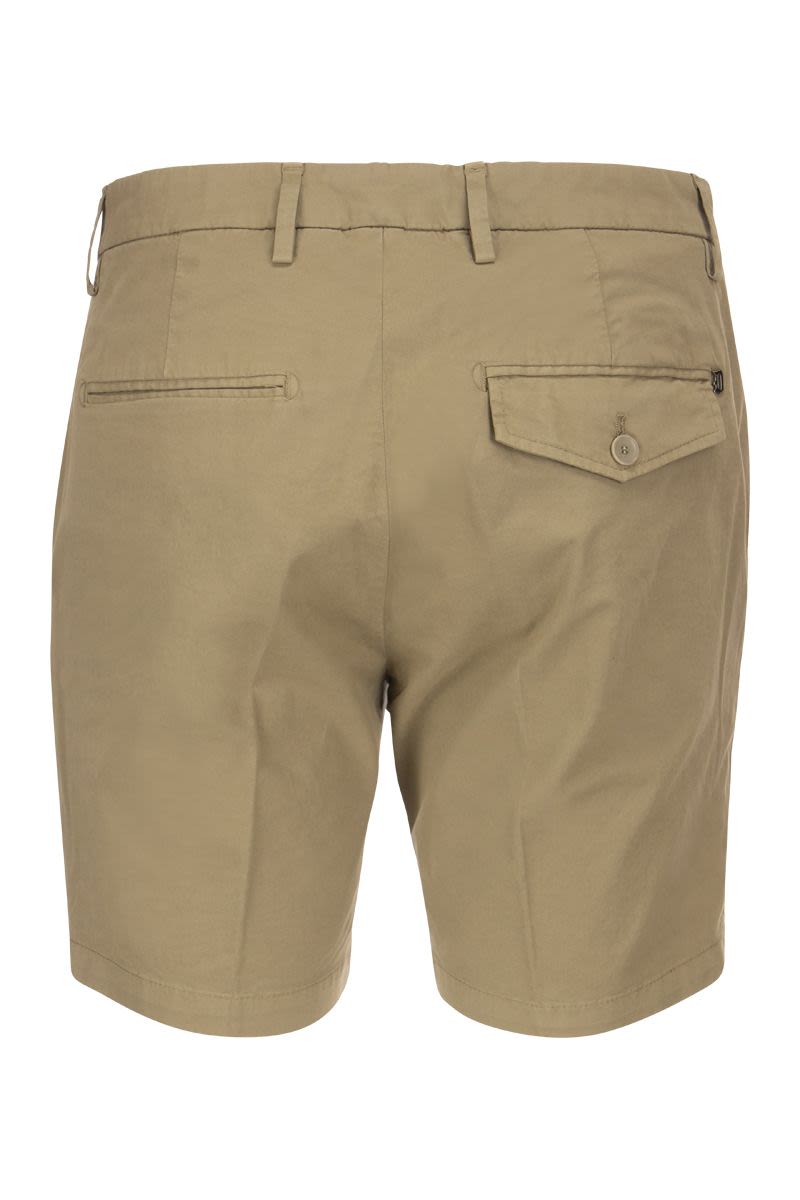 MANHEIM - Cotton Blend Shorts - VOGUERINI